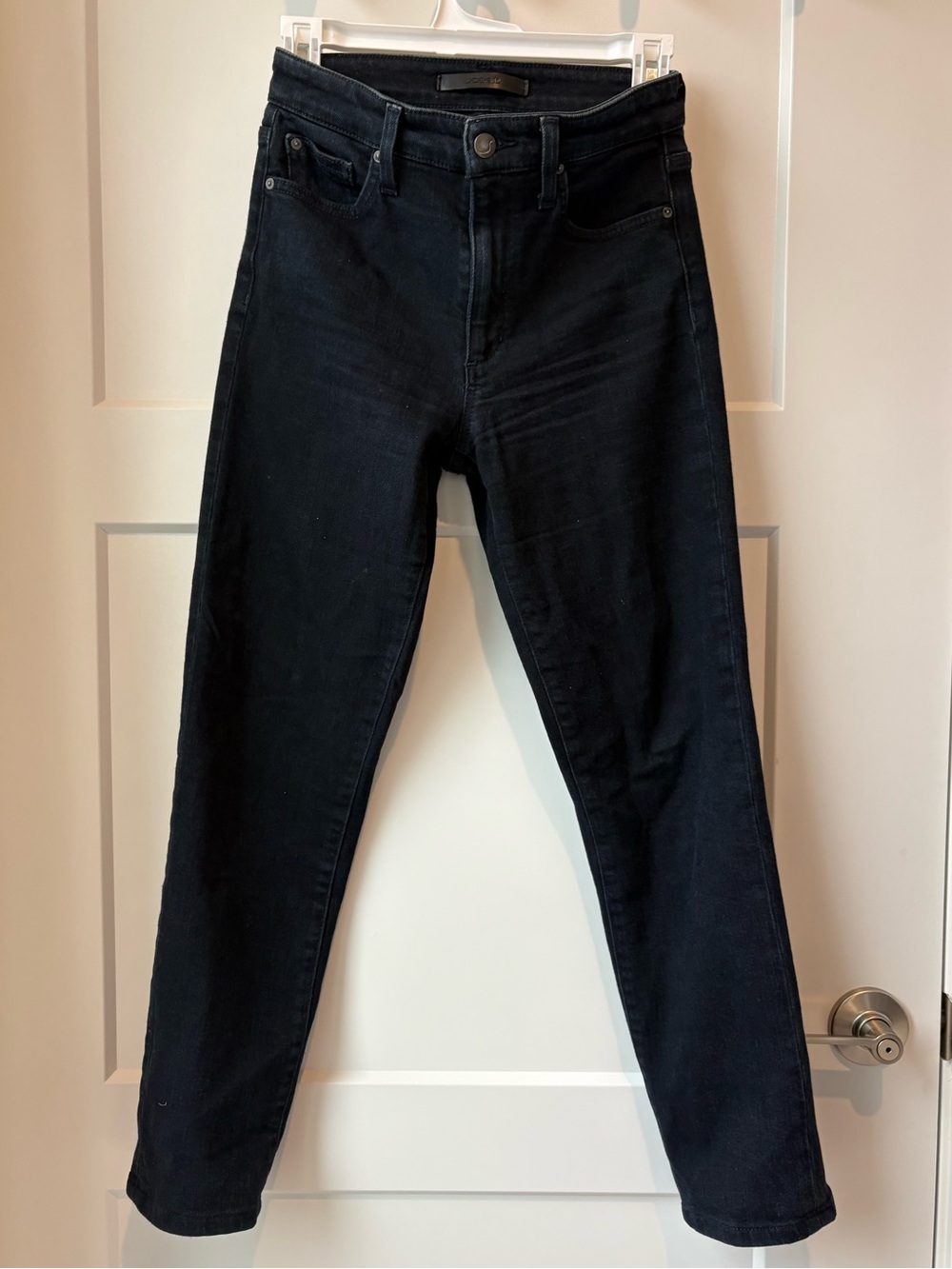 Joe’s Jeans High Rise Straight Leg Dark Blue Jeans